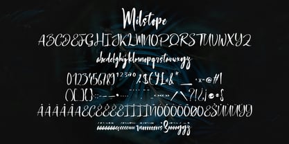 Milstope Font Poster 8