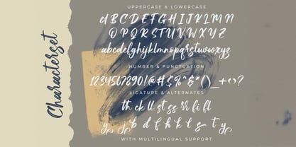 Amy Riyas Font Poster 6