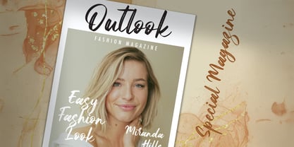 Amy Riyas Font Poster 5