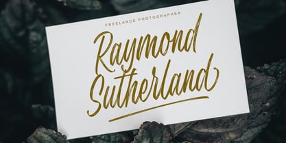 Secret Intentions Font Poster 2