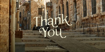 Rothen Font Poster 10