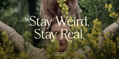 Rothen Font Poster 7