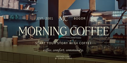 Rothen Font Poster 2