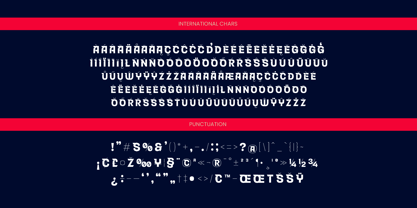 Noxide Font Poster 15