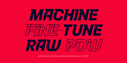 Noxide Font Poster 8