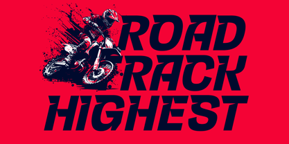 Noxide Font Poster 2