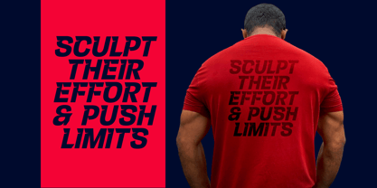 Noxide Font Poster 3