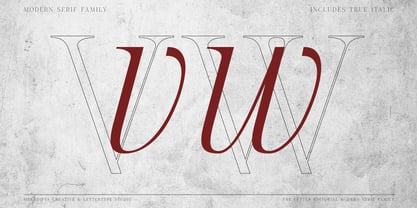 The Letter Editorial Font Poster 11