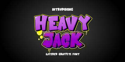 Heavy Jack Font Poster 1