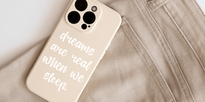 Aprils Joyful Font Poster 6