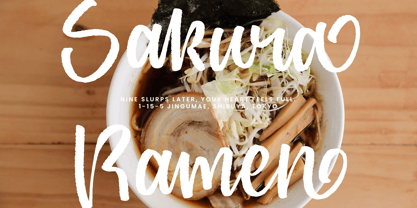 Aprils Joyful Font Poster 12