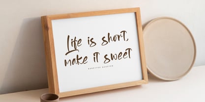 Barettok Queston Font Poster 3