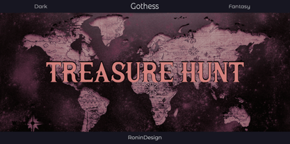 Gothess Font Poster 4