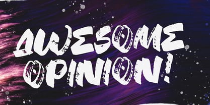 Fany Brush Font Poster 4