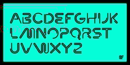 Neon Font Poster 3