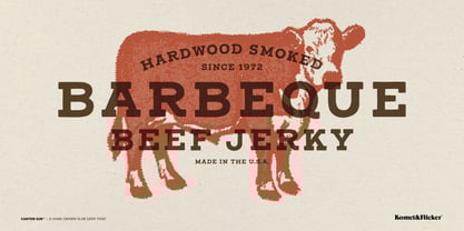 Canyon Sun Font Poster 9