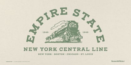 Canyon Sun Font Poster 7