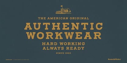 Canyon Sun Font Poster 6