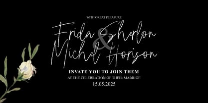 Lamiga Brush Font Poster 9