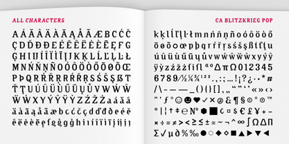 CA Blitzkrieg Pop Font Poster 8