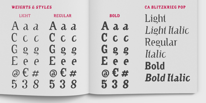 CA Blitzkrieg Pop Font Poster 7