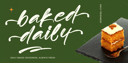 Scatqin Bounty Font Poster 2