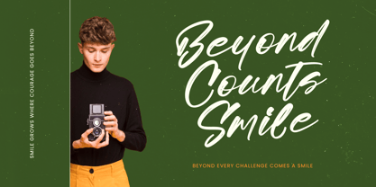 Scatqin Bounty Font Poster 3