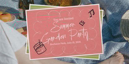 Cupcake Squishy Font Poster 5