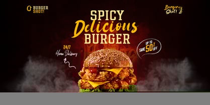 Sattomy Font Poster 3