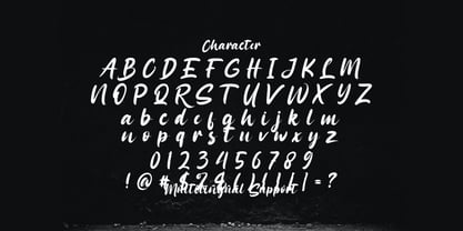 Sattomy Font Poster 6