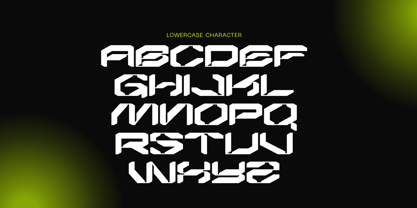 Agor Techno Font Poster 4
