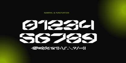 Agor Techno Font Poster 7