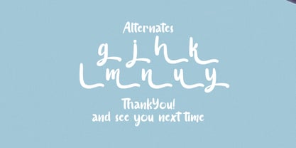 Sugano Font Poster 7