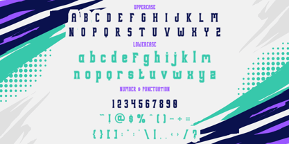Strik Path Font Poster 5
