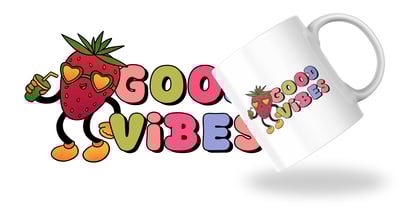 Fox Cerise Font Poster 8