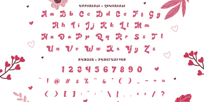 Retro Amour Font Poster 11