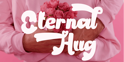 Retro Amour Font Poster 6