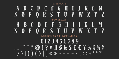 Heaven Obsidian Font Poster 11