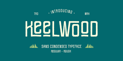 Keel Wood Font Poster 1