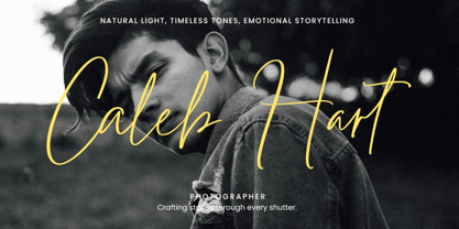 Rainlight Font Poster 2