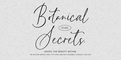 Rainlight Font Poster 3