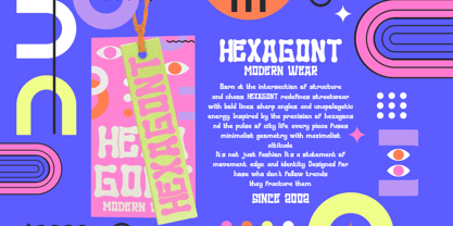 Puffsy Round Font Poster 4