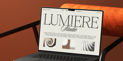 Fluneta Font Poster 2