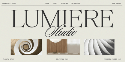 Fluneta Font Poster 11