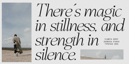 Fluneta Font Poster 7