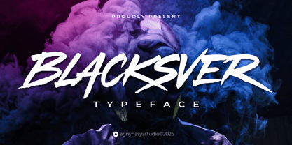 Blacksver Font Poster 12