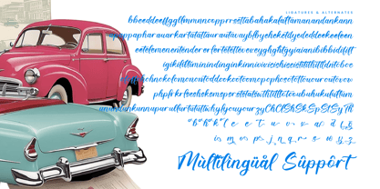 Bellfast Telford Font Poster 14