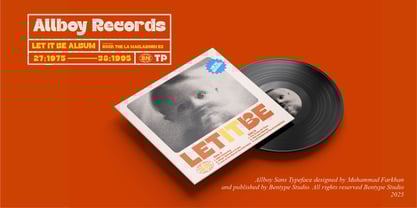 Allboy Font Poster 4