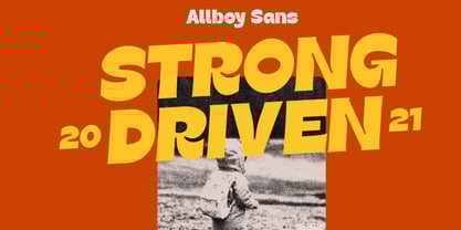 Allboy Font Poster 7