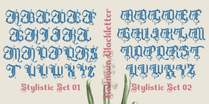 Kolinova Blackletter Font Poster 6